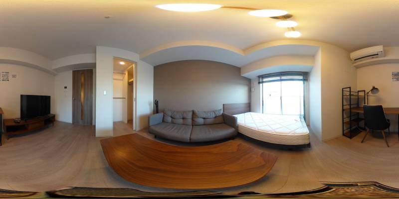 パノラマ画像リビング