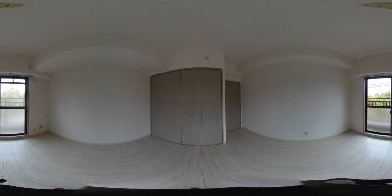 パノラマ画像洋室