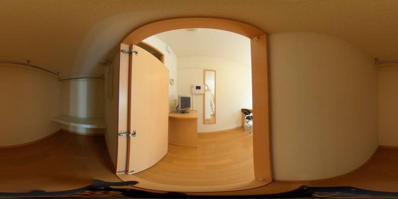 パノラマ画像リビング