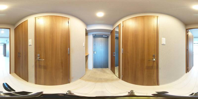 パノラマ画像玄関