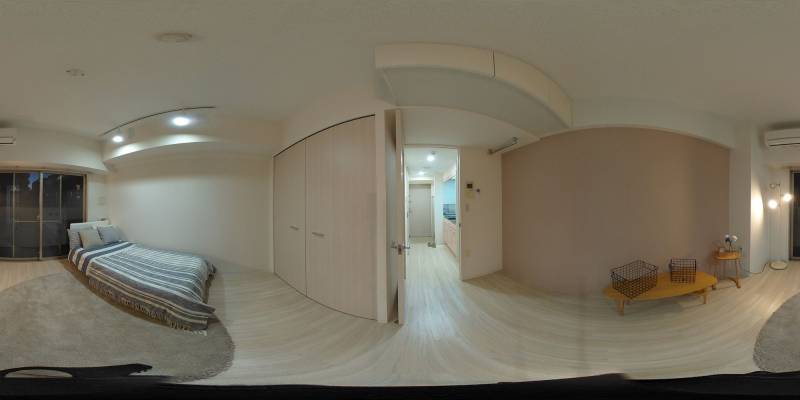 パノラマ画像リビング