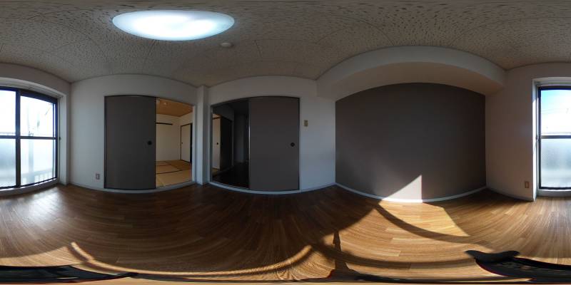 パノラマ画像洋室