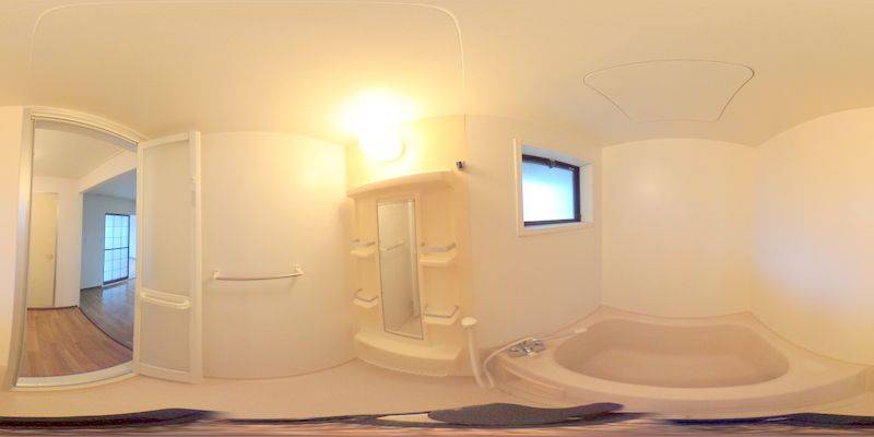 パノラマ画像バスルーム