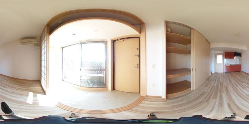 パノラマ画像玄関