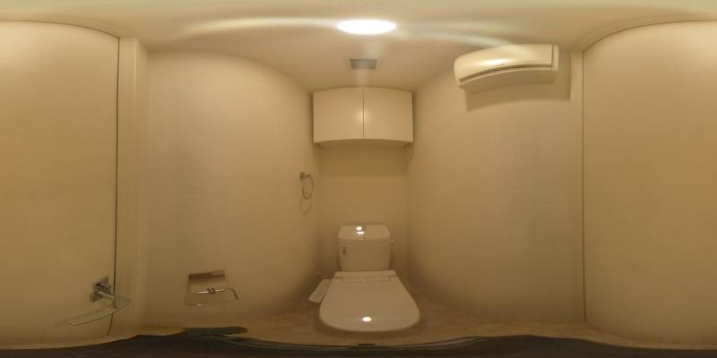 パノラマ画像トイレ