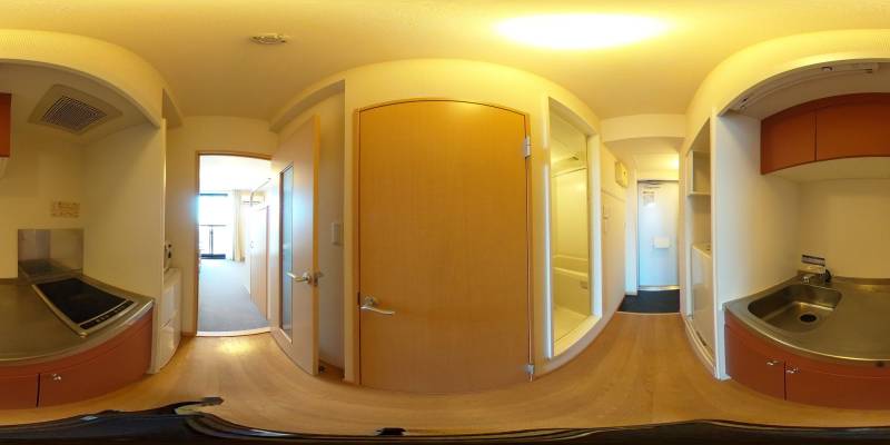 パノラマ画像キッチン