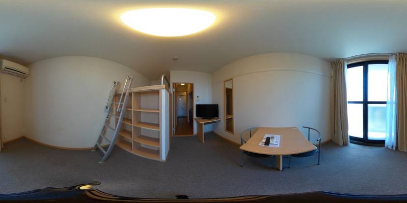 パノラマ画像リビング