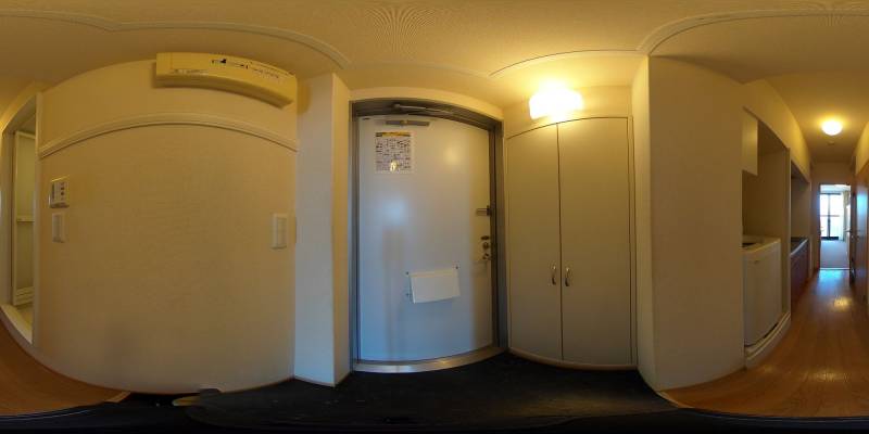 パノラマ画像玄関