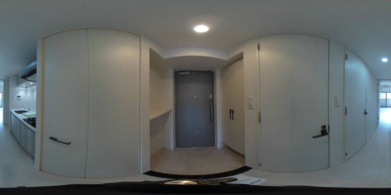 パノラマ画像玄関