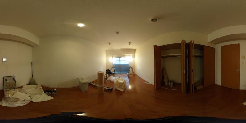 パノラマ画像洋室