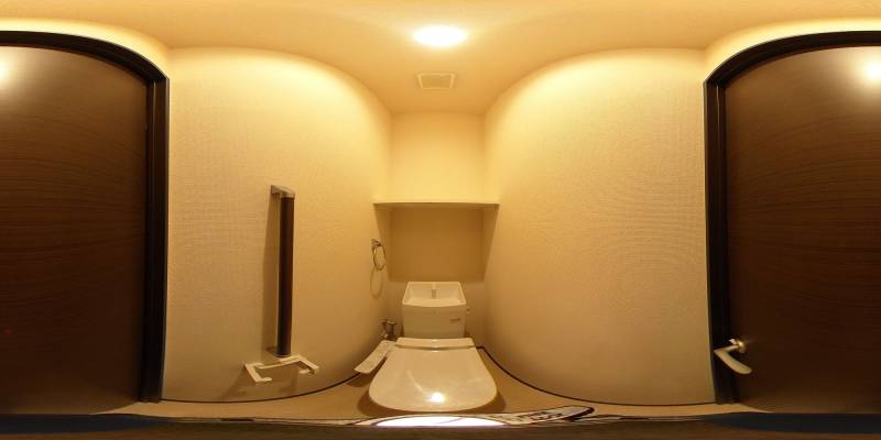 パノラマ画像トイレ