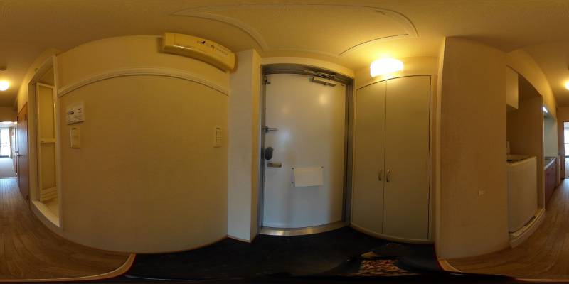 パノラマ画像玄関