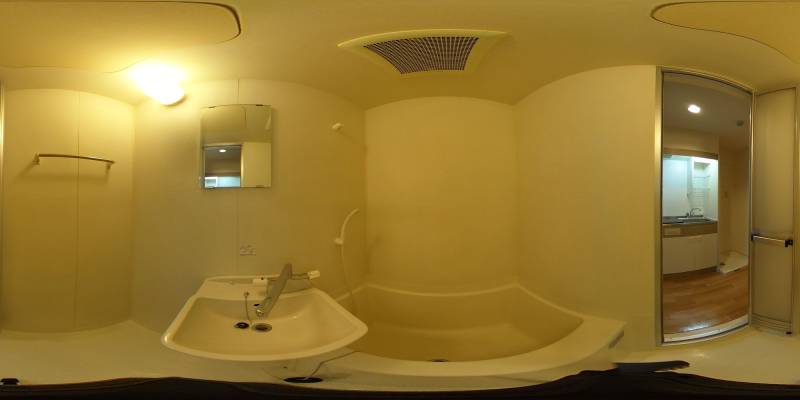 パノラマ画像バスルーム