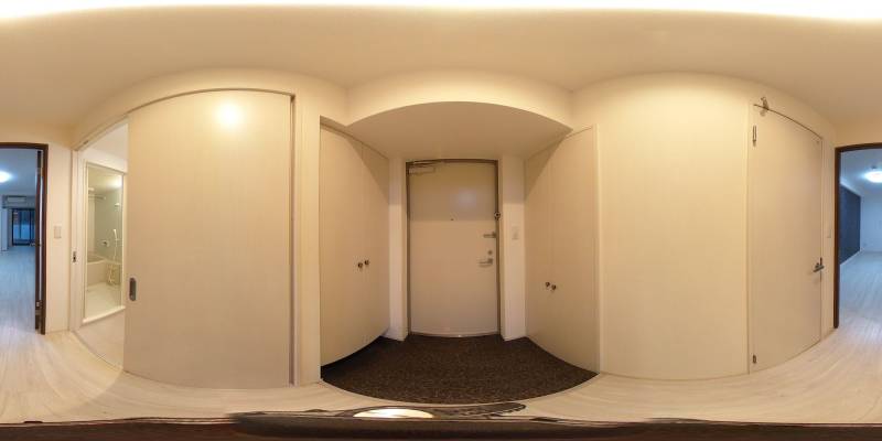 パノラマ画像玄関