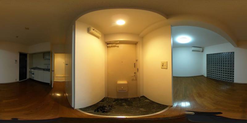 パノラマ画像玄関