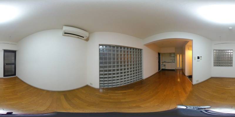 パノラマ画像リビング