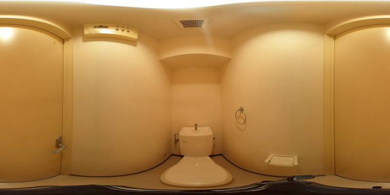 パノラマ画像トイレ