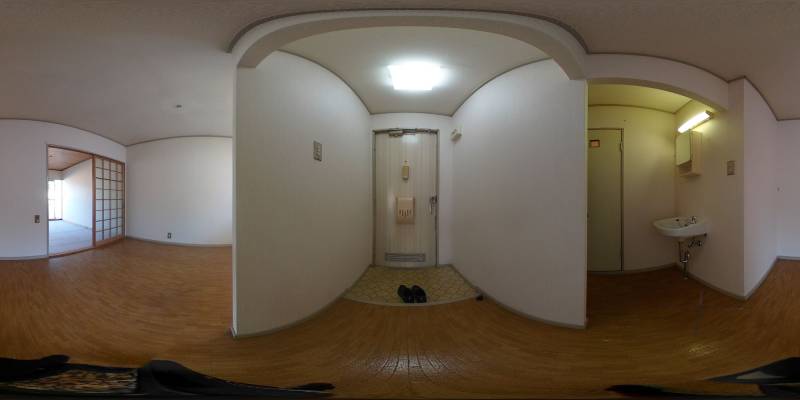 パノラマ画像玄関