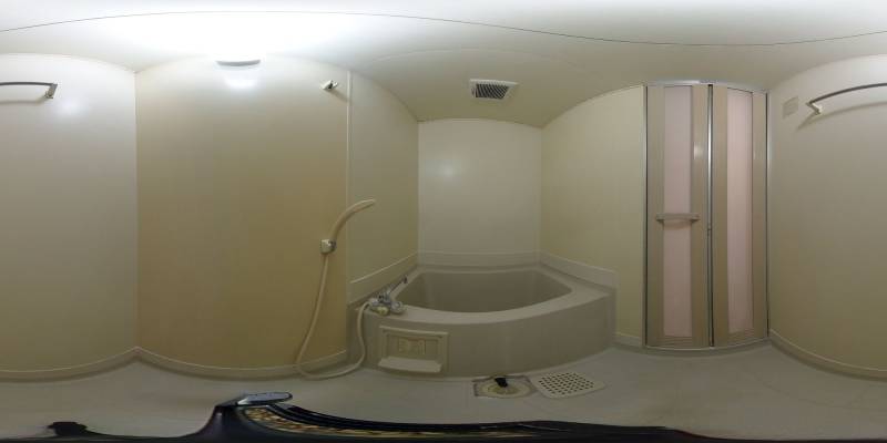 パノラマ画像バスルーム