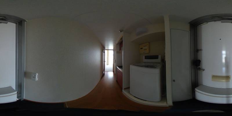 パノラマ画像玄関