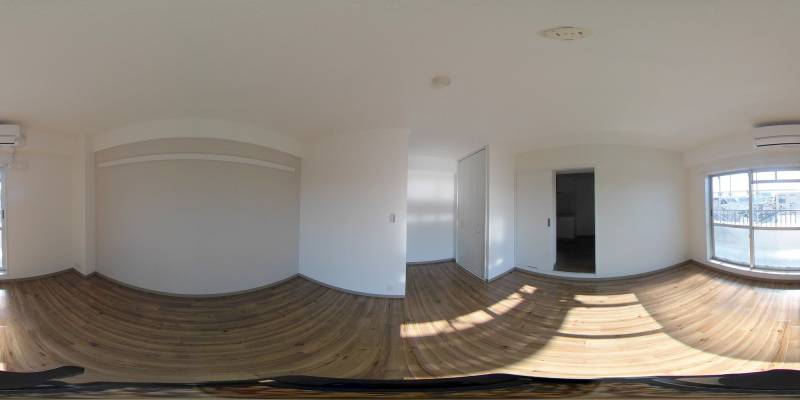 パノラマ画像洋室