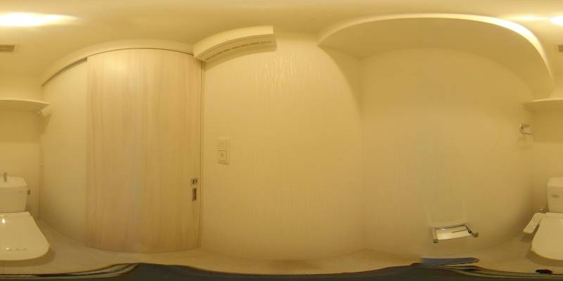 パノラマ画像トイレ