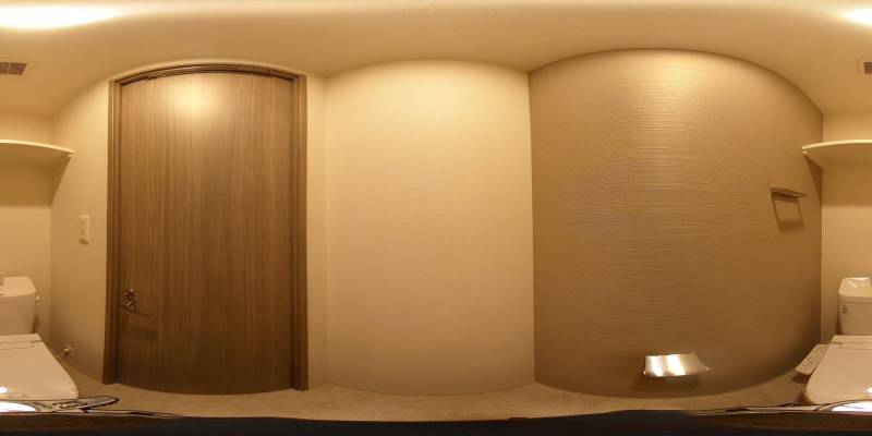 パノラマ画像トイレ