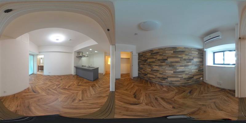 パノラマ画像リビング