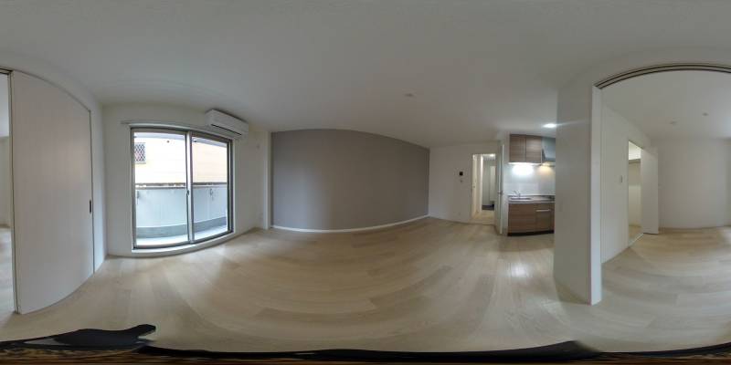 パノラマ画像リビング