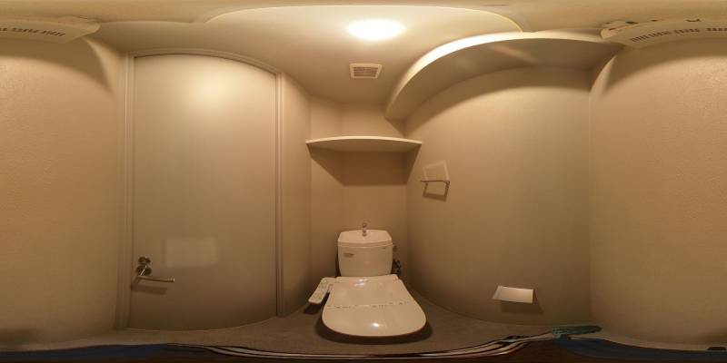 パノラマ画像トイレ