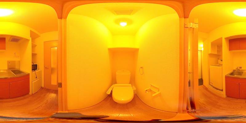 パノラマ画像トイレ