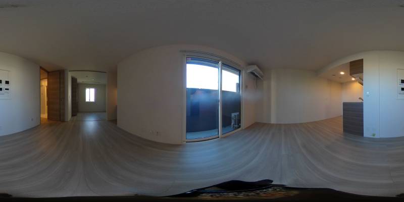 パノラマ画像リビング