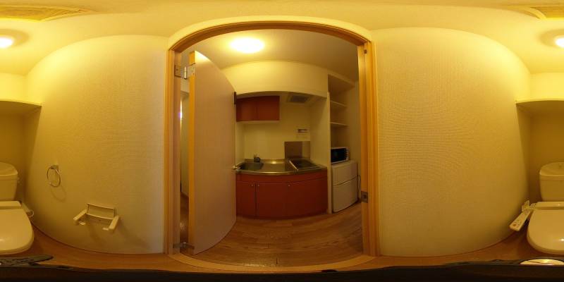 パノラマ画像トイレ