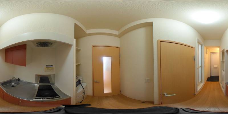 パノラマ画像キッチン