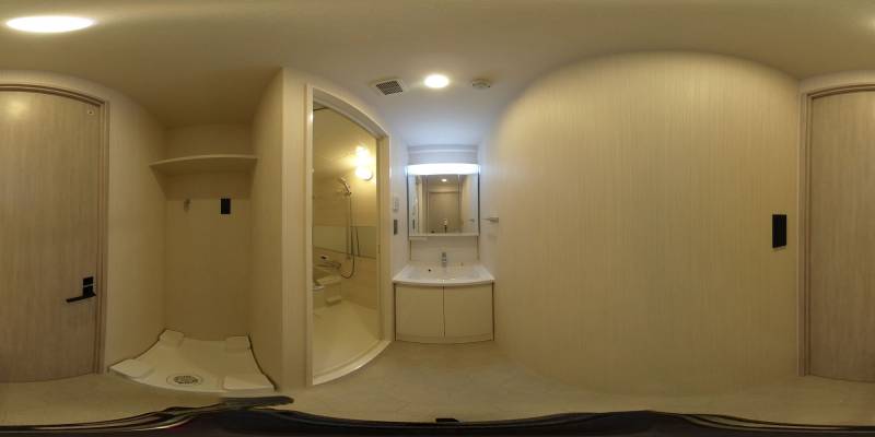 パノラマ画像洗面所