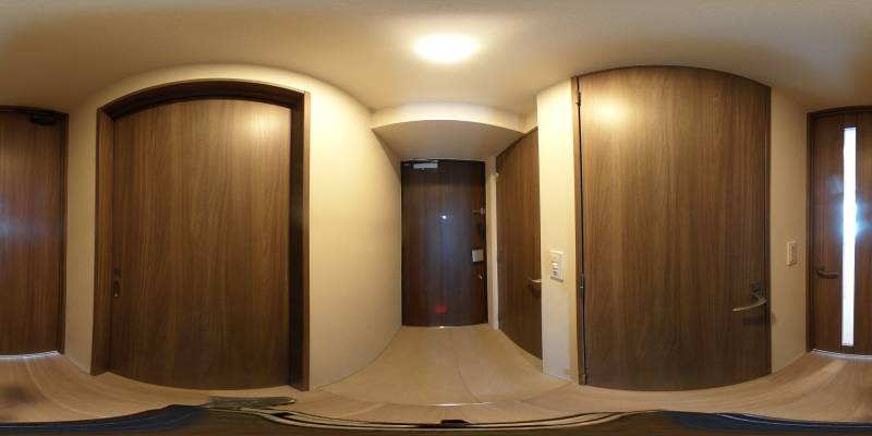 パノラマ画像玄関