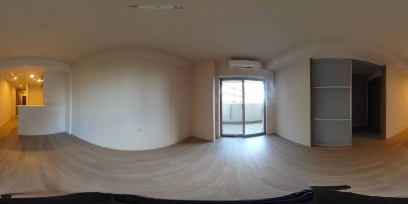 パノラマ画像リビング