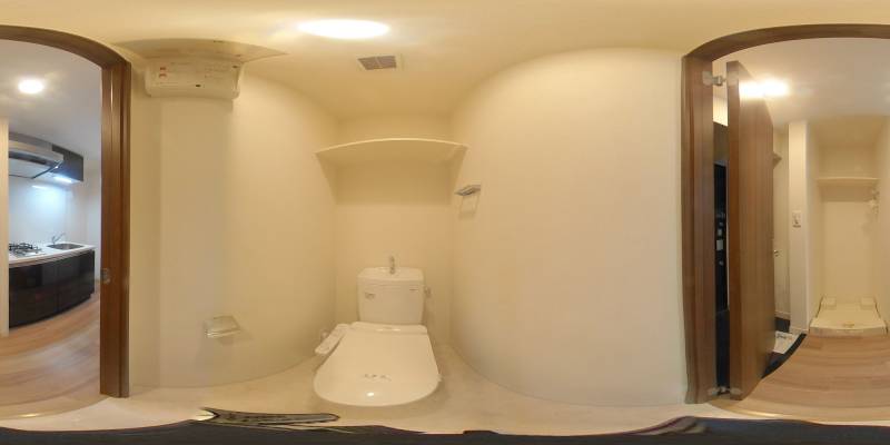 パノラマ画像トイレ