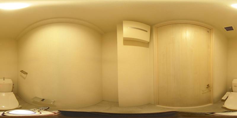 パノラマ画像トイレ