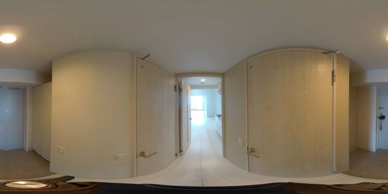 パノラマ画像玄関