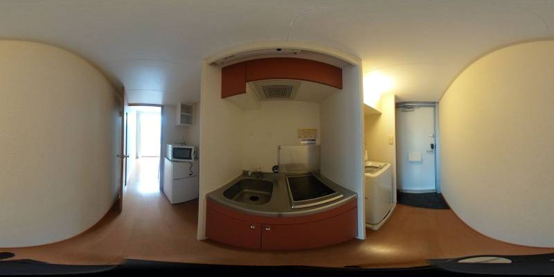 パノラマ画像キッチン