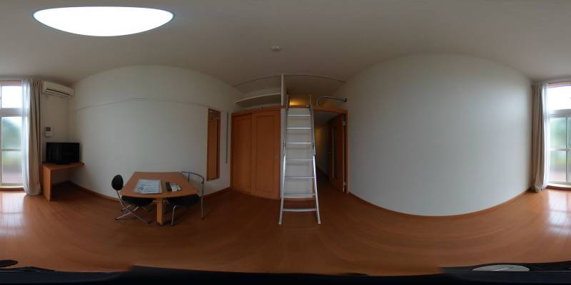 パノラマ画像洋室