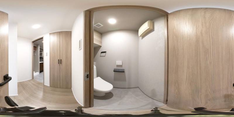 パノラマ画像トイレ