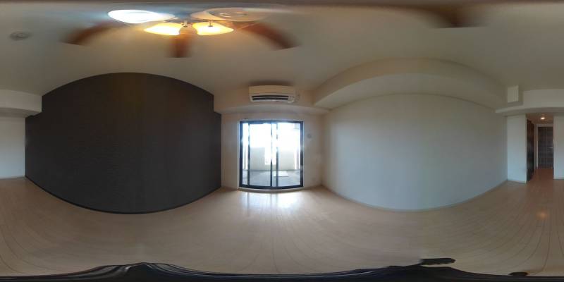 パノラマ画像洋室