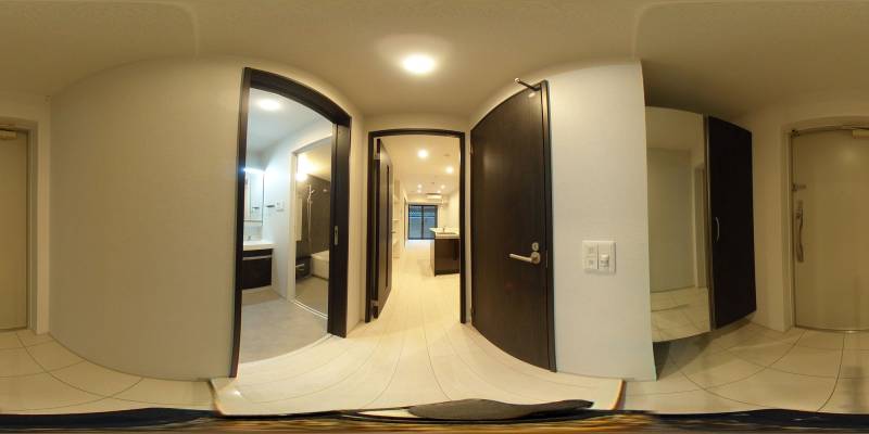 パノラマ画像玄関