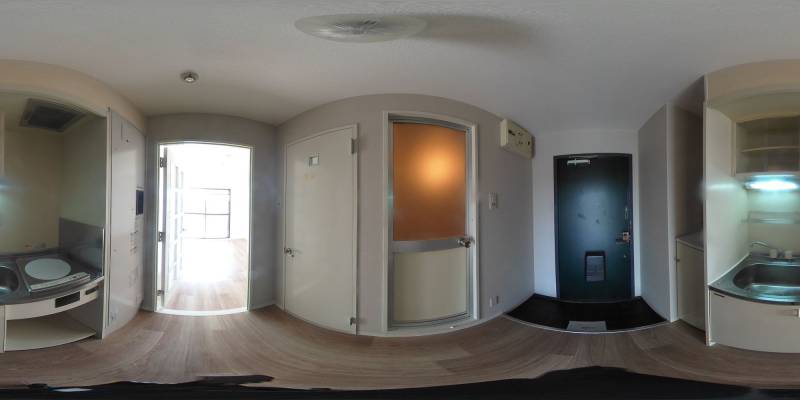 パノラマ画像キッチン