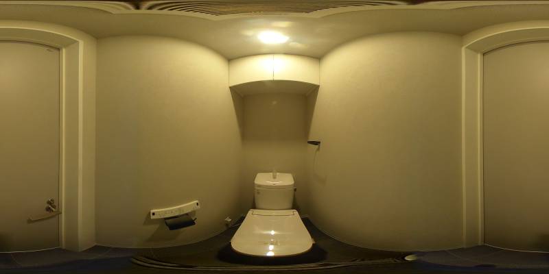 パノラマ画像トイレ