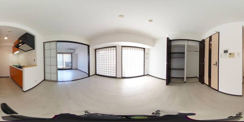 パノラマ画像洋室