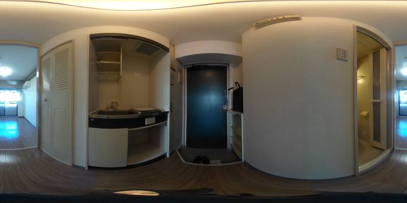 パノラマ画像玄関