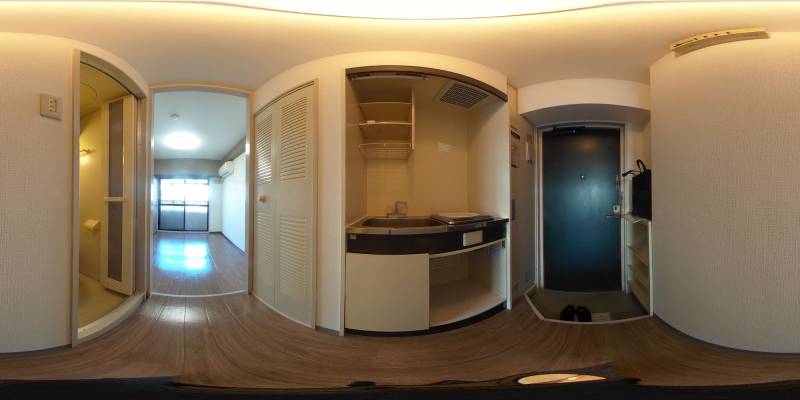 パノラマ画像キッチン